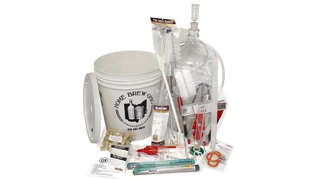 complete 6 gallon wine kit