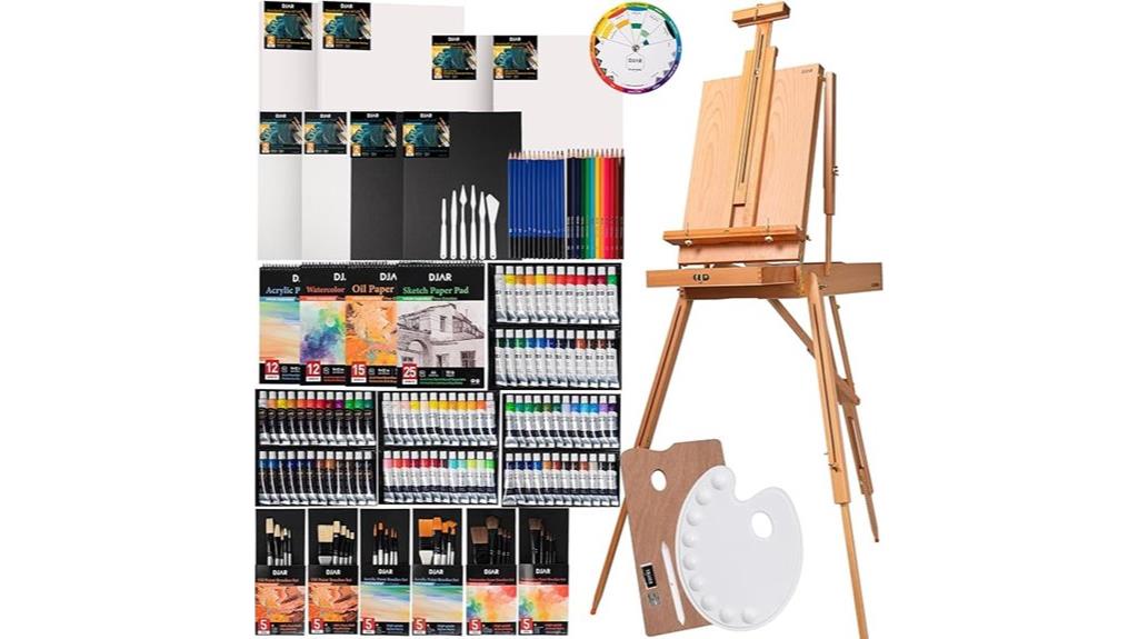 complete art supplies kit