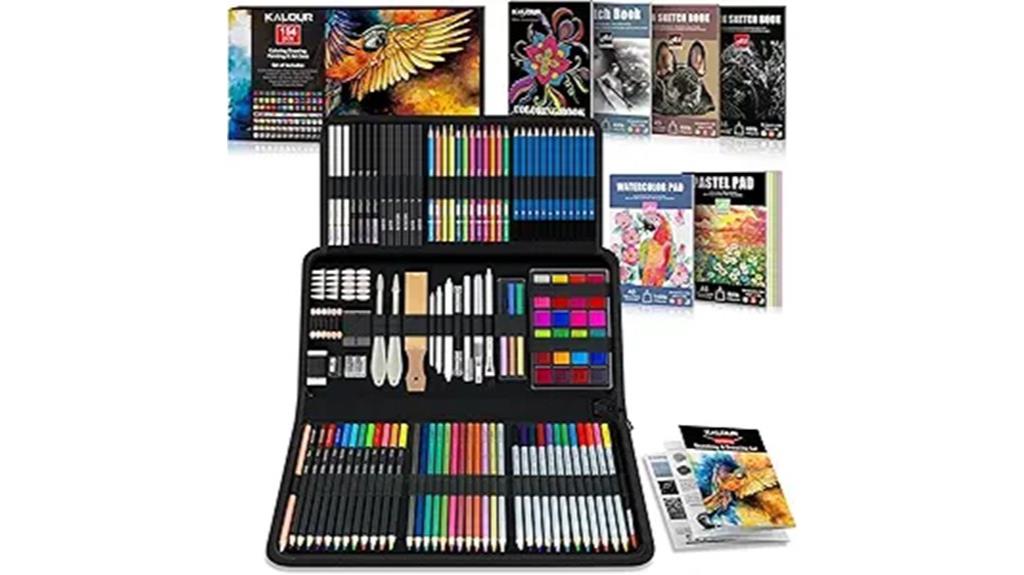 complete art supplies set