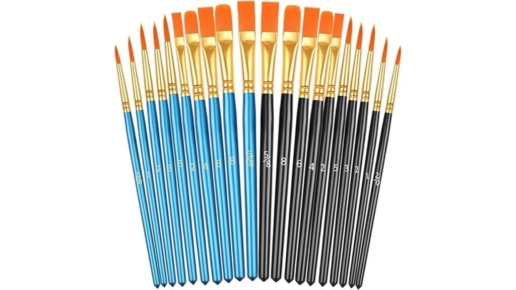 complete artist brush collection