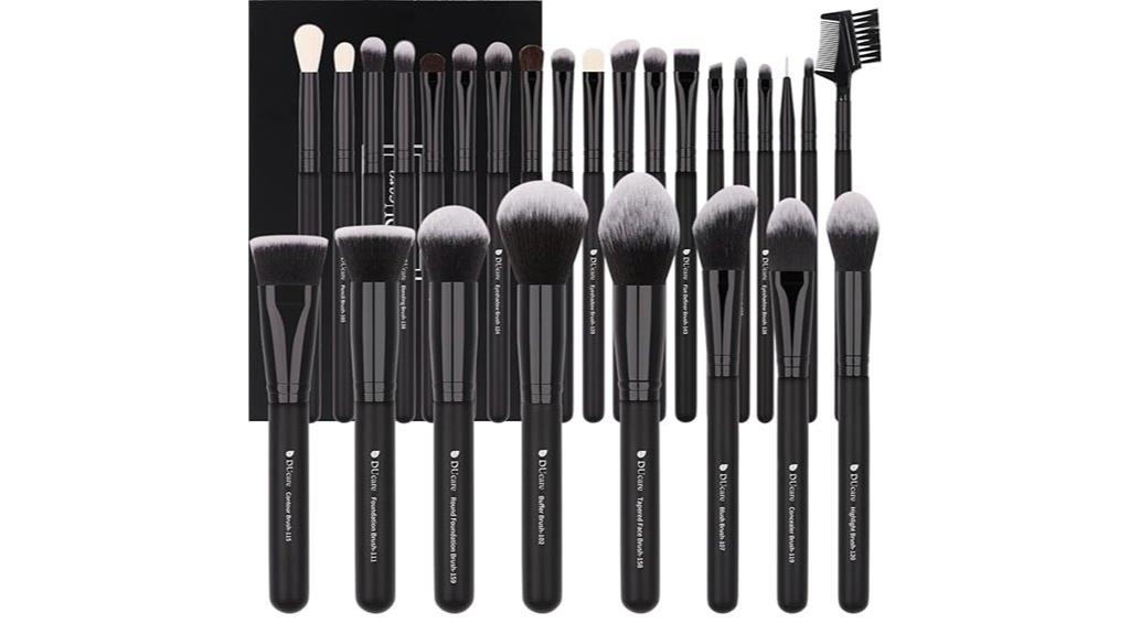 complete makeup brush collection