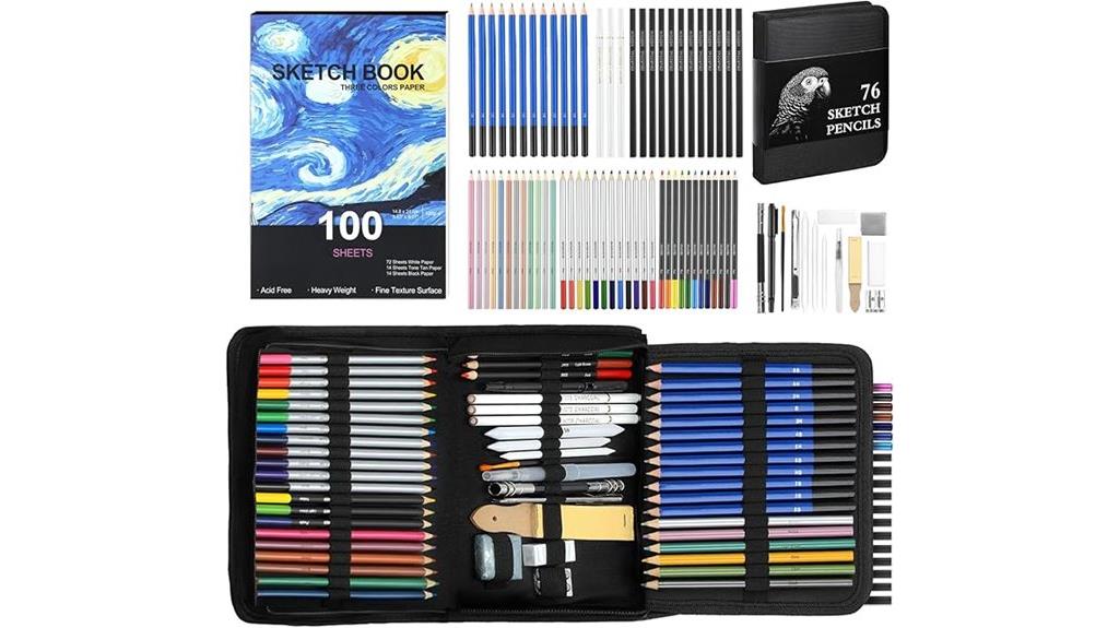 complete sketching kit pack