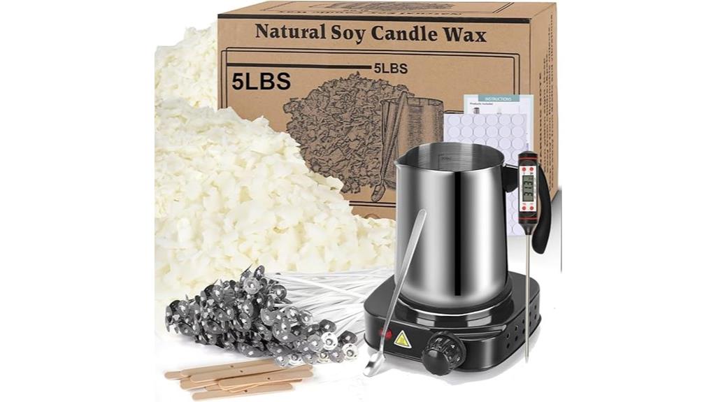complete soy candle making kit