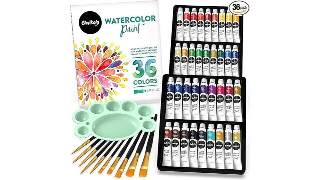 complete watercolor artist set