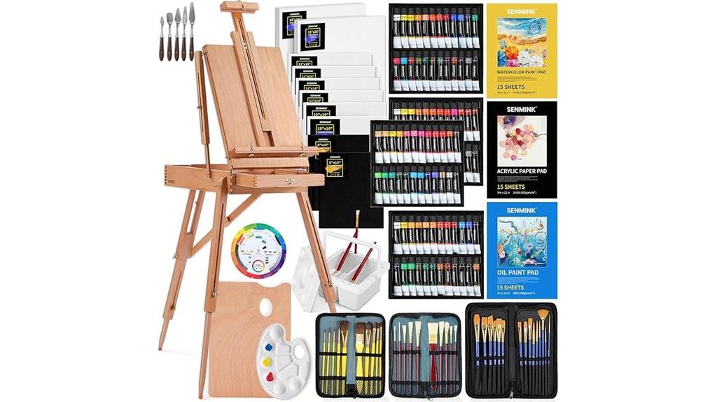 comprehensive artist painting kit
