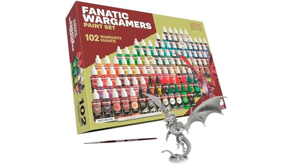 comprehensive warpaint color set