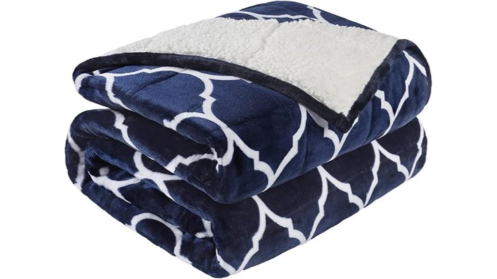 cottonblue morocco weighted blanket