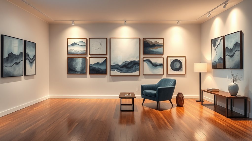 create harmonious artistic display