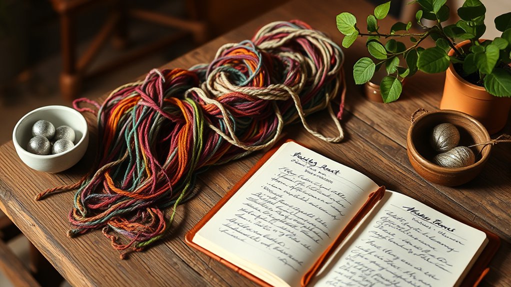 create mindful weaving environment