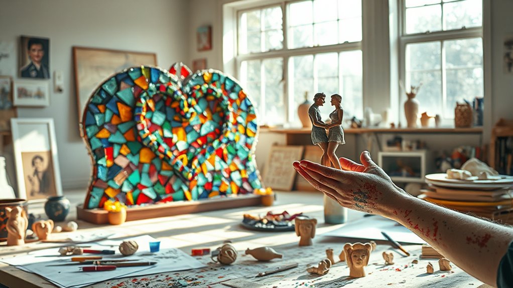 create personal memorial art