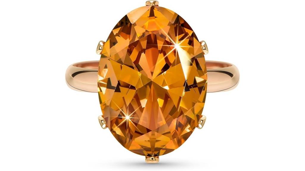 cubic zirconia women s rings