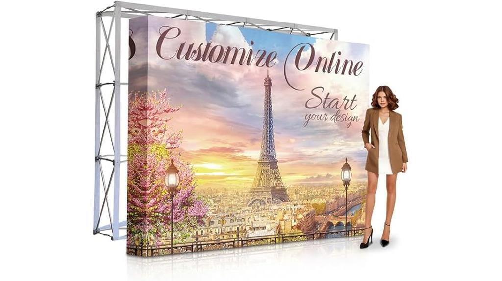 custom 10x7 5 pop up