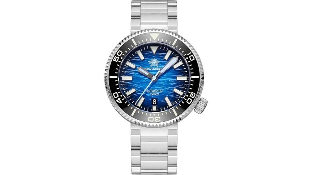 deep water sapphire crystal