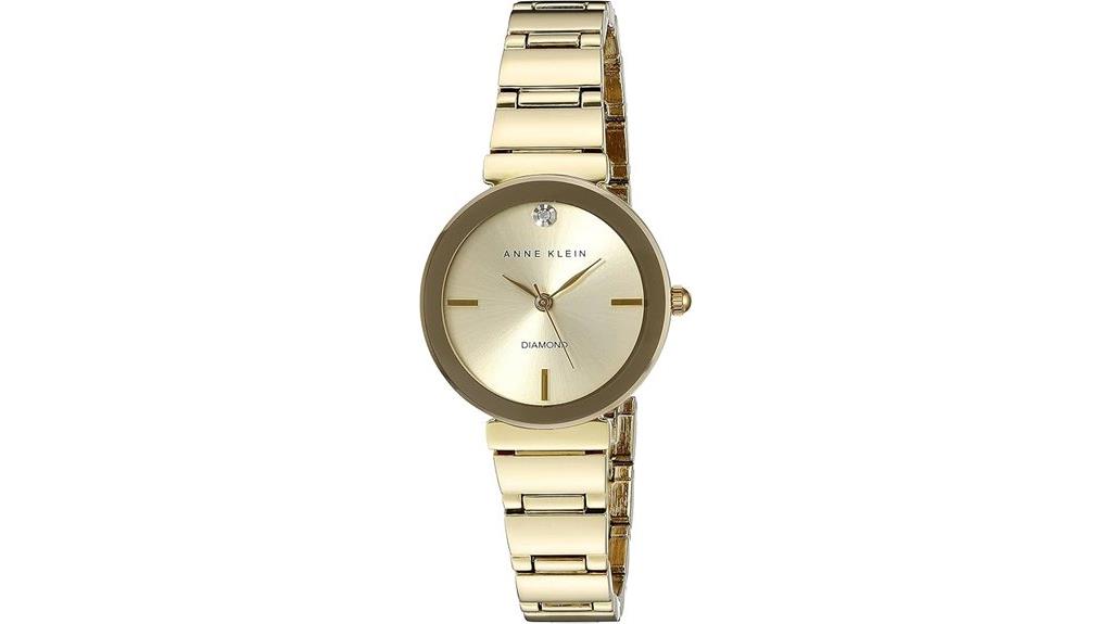 diamond dial bracelet watch