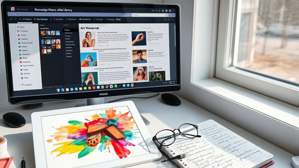 digital art therapy research resources