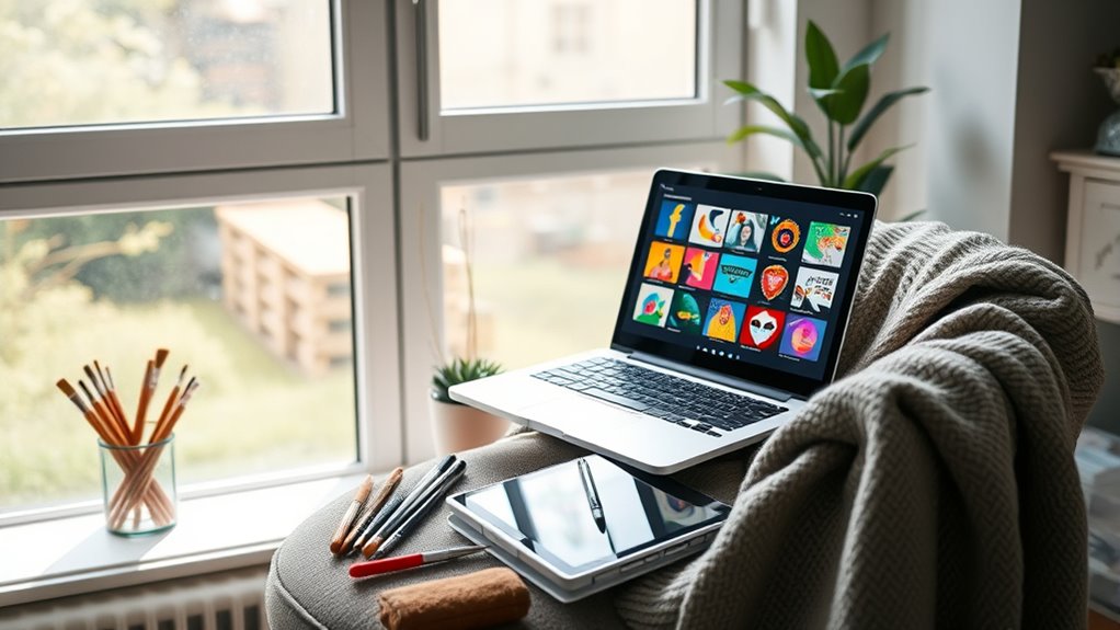 digital art therapy training