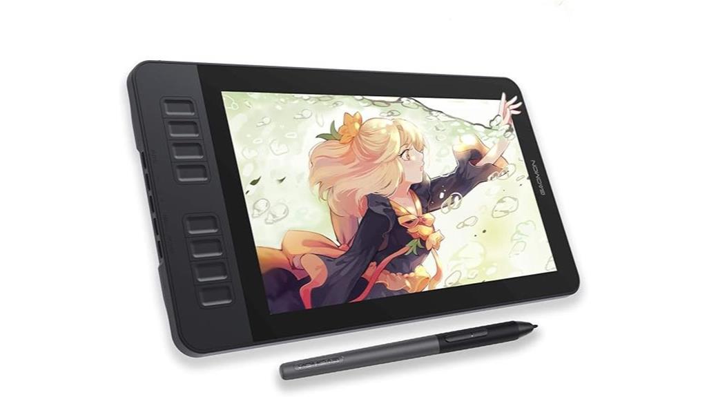 digital drawing tablet screen