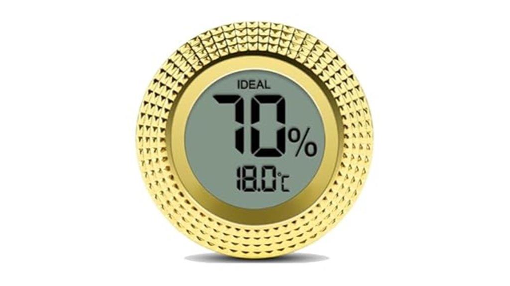 digital humidor hygrometer device