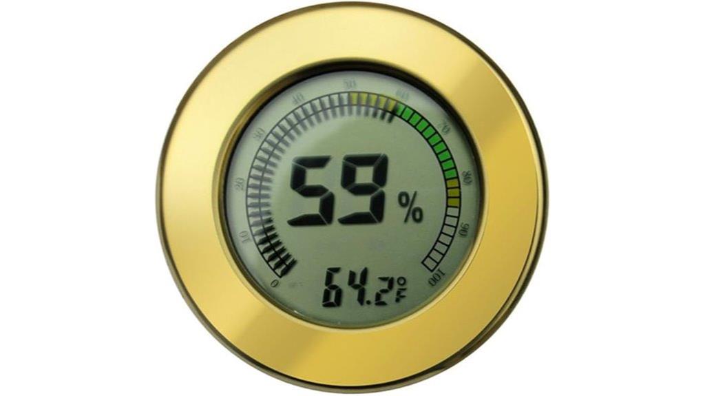 digital mountable hygrometer