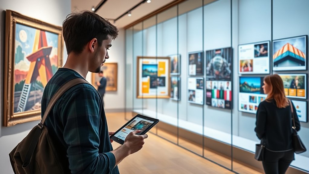digital shift challenges traditional galleries