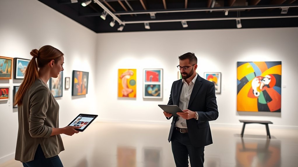 digital sustainable art curation