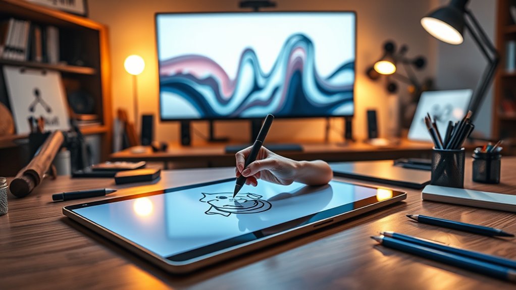 display color stylus efficiency