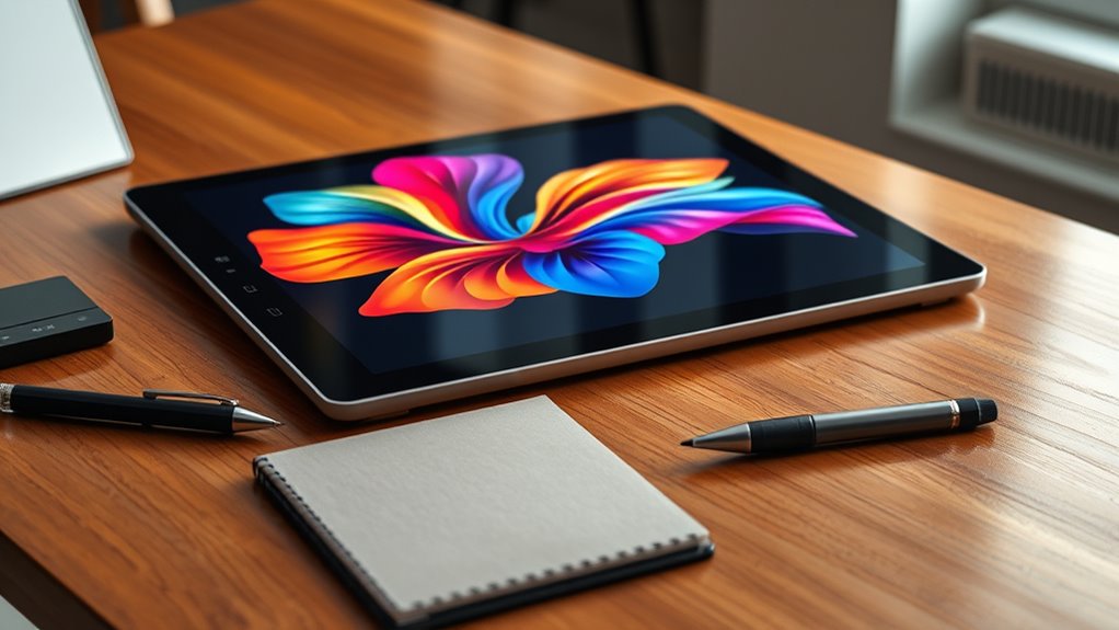 display stylus color integration