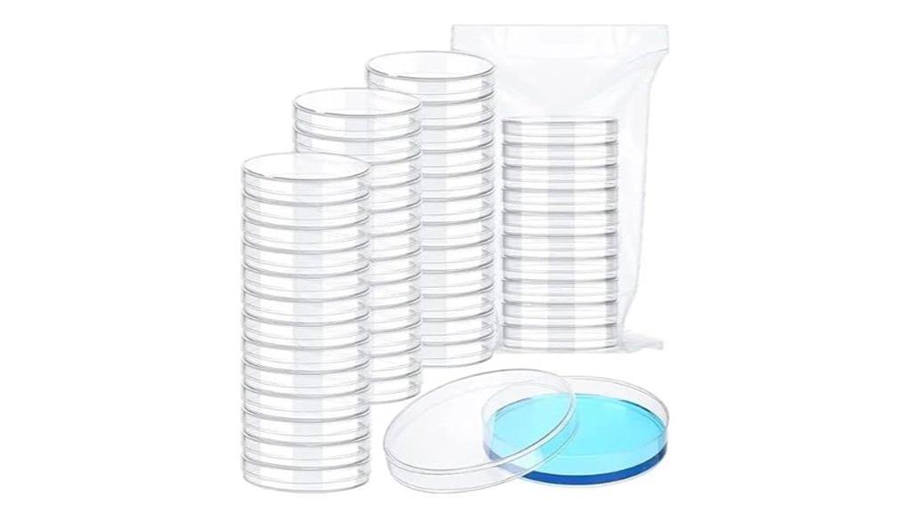 disposable plastic petri dishes