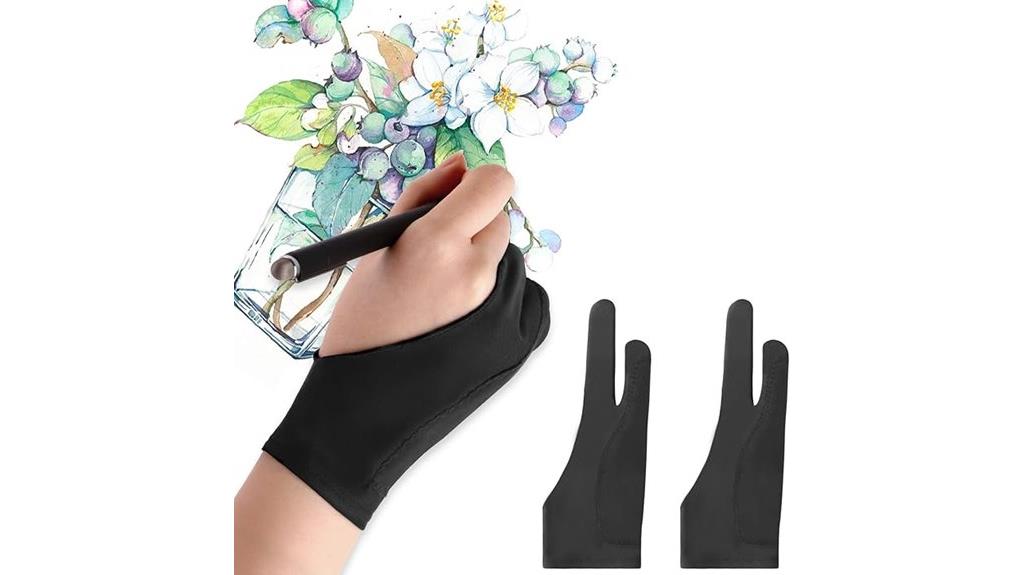 double pack artist gloves