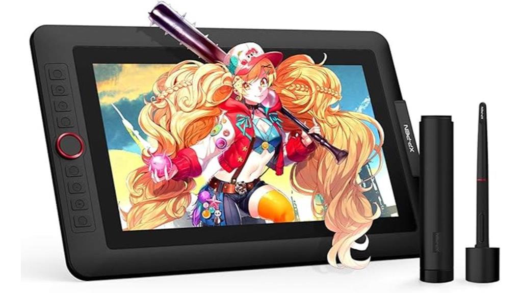 drawing tablet with display