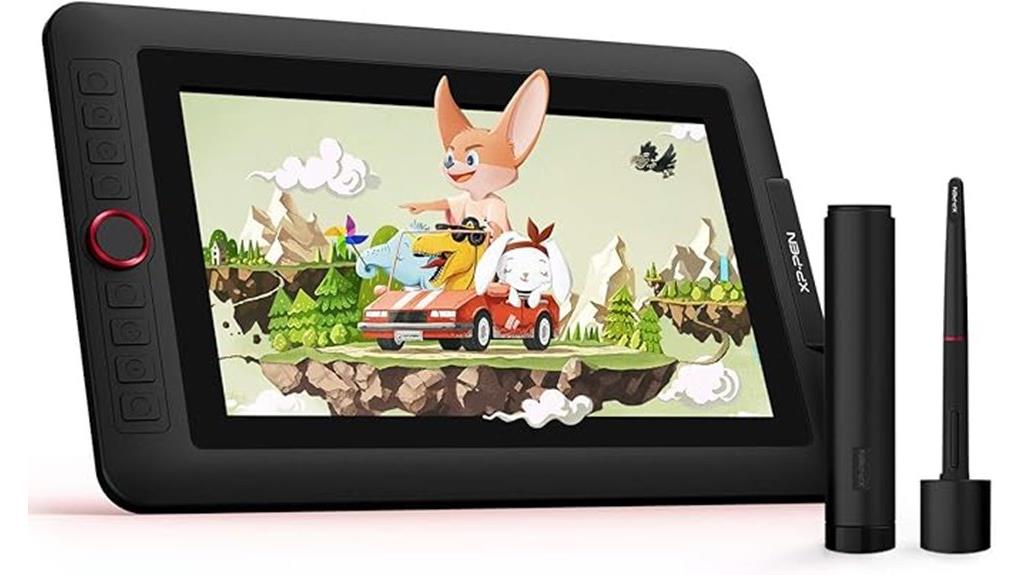drawing tablet with screen