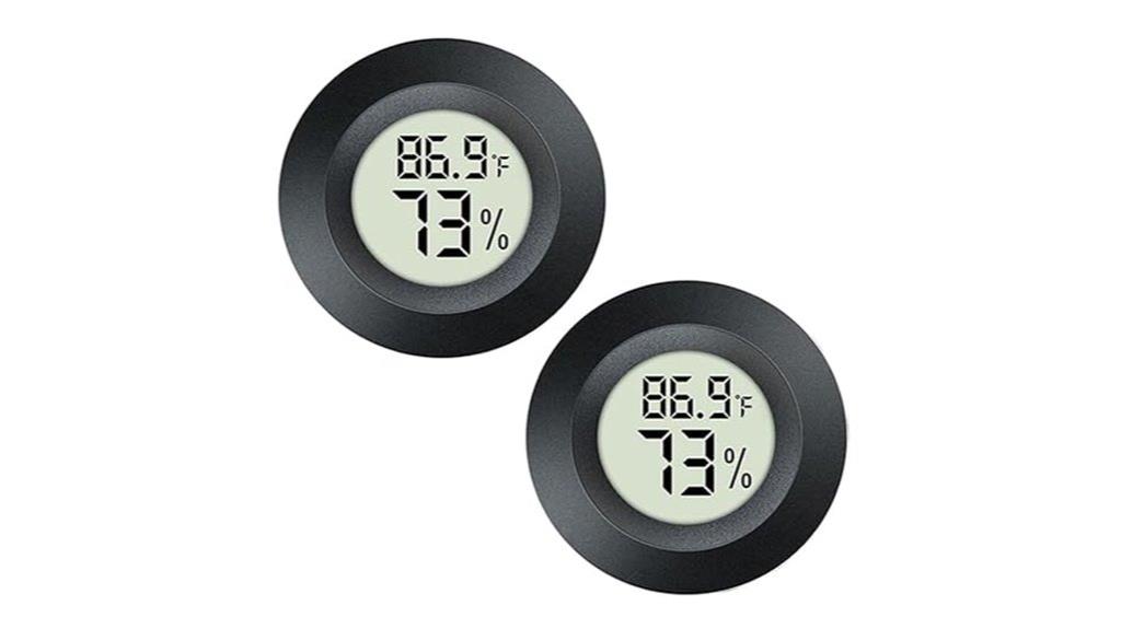 dual mini digital thermometers