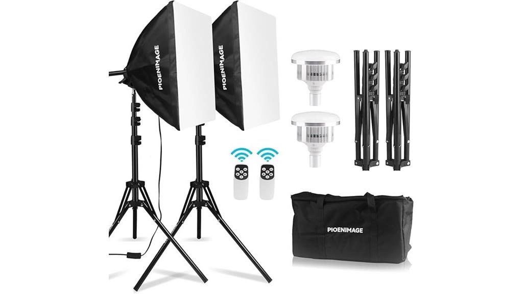 dual softbox lighting sets