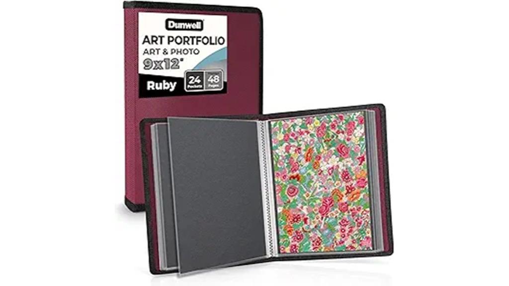 dunwell art portfolio folder