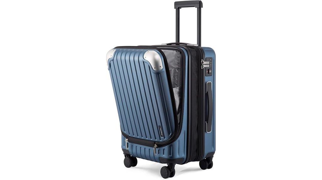 durable 20 inch spinner luggage