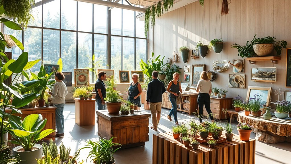 eco friendly art market growth
