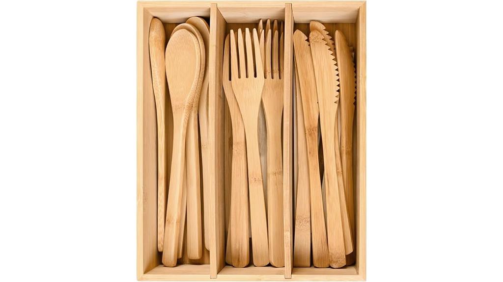 eco friendly bamboo cutlery