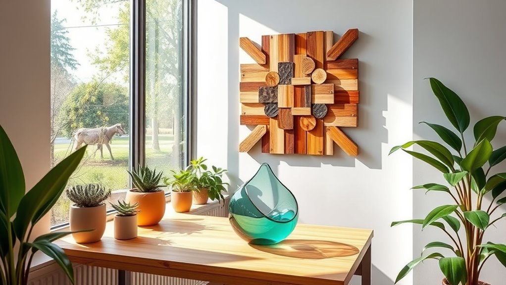 eco friendly office art