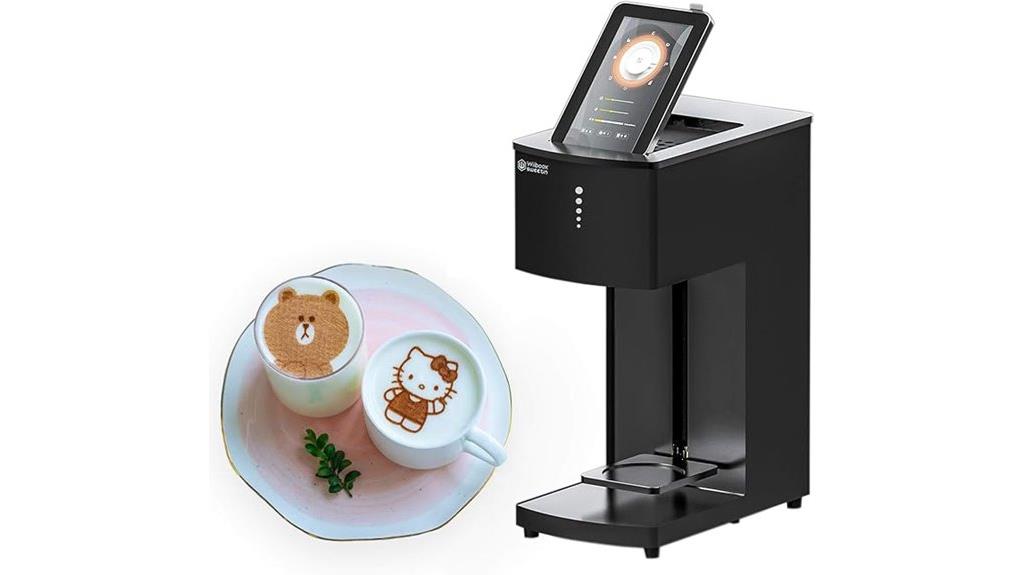 edible coffee art printer