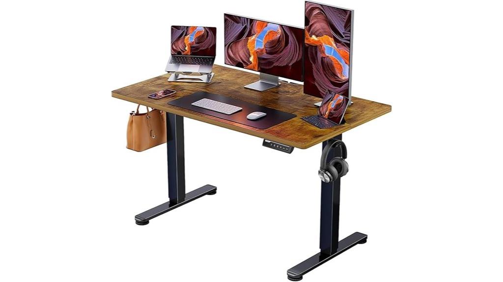 electric height adjustable desk