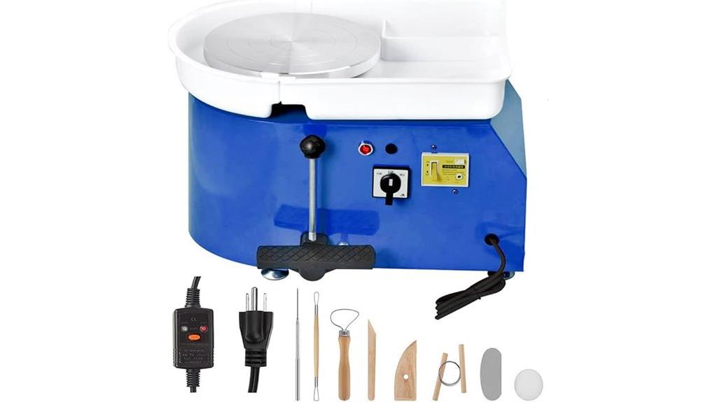 electric pottery wheel 25cm diameter