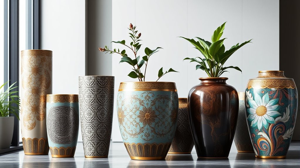 elegant durable artistic planters