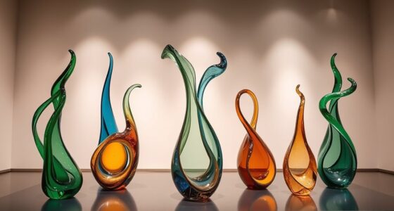 elegant sustainable glass art