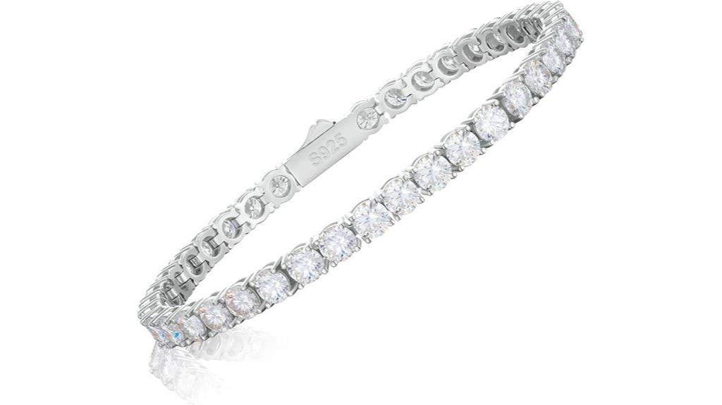 elegant unisex gem bracelet