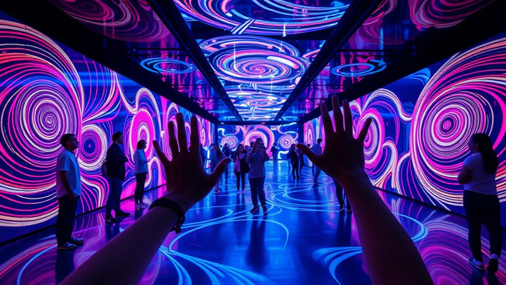 engage senses through interaction
