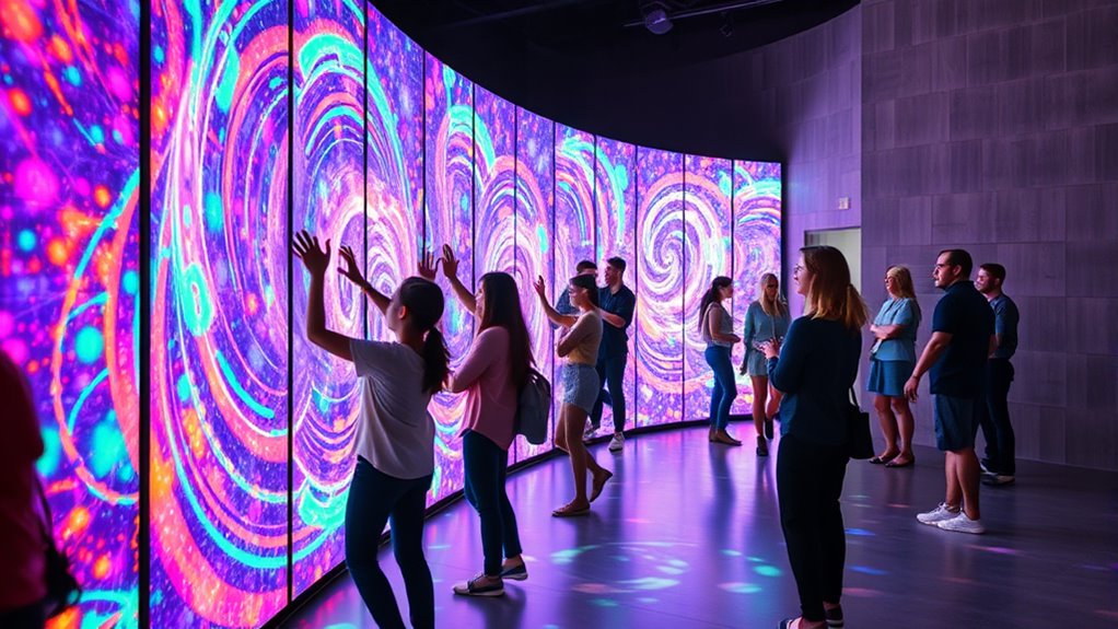engagement through interactive art