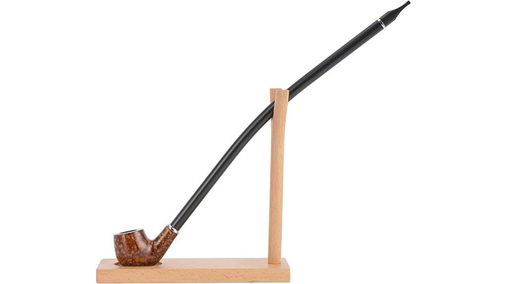 european beech wood pipe stand