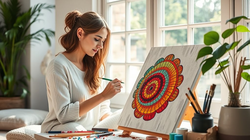 expressing emotions through art