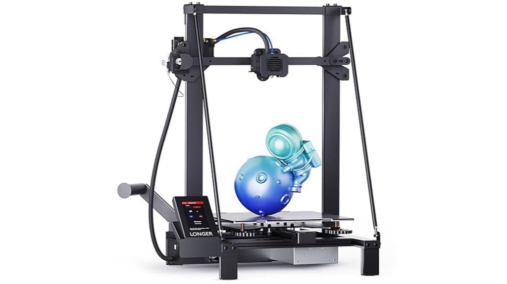 extended lk5 pro 3d printer