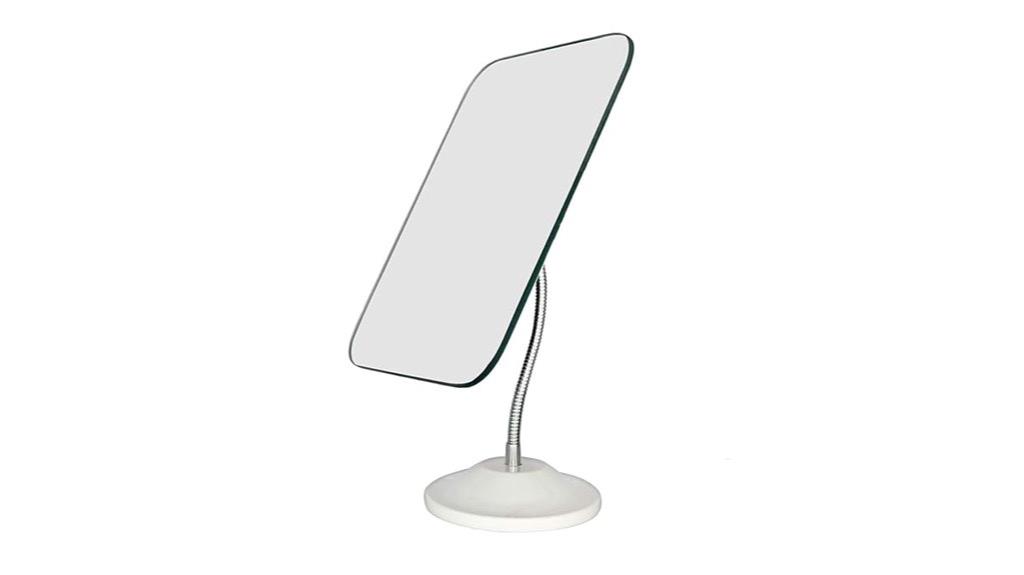 flexible gooseneck makeup mirror